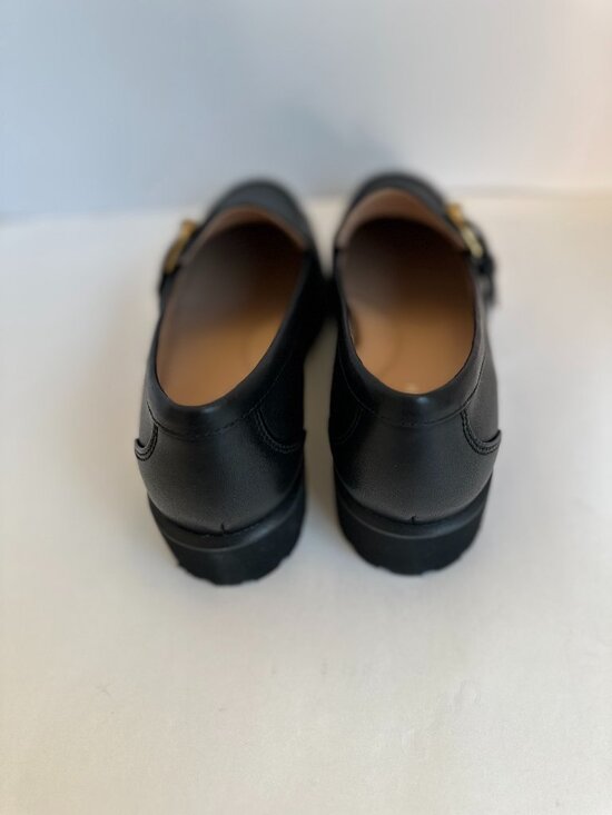 Cole Haan Giana Woman's Buckle Loafer Black Size 11 W30773 - Picture 5 of 9